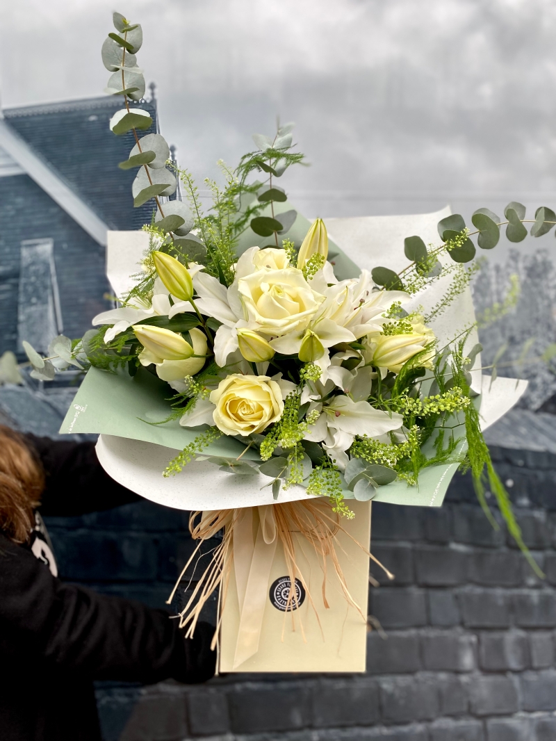 Rose and Lily bouquet Grand Flowers in Eastbourne