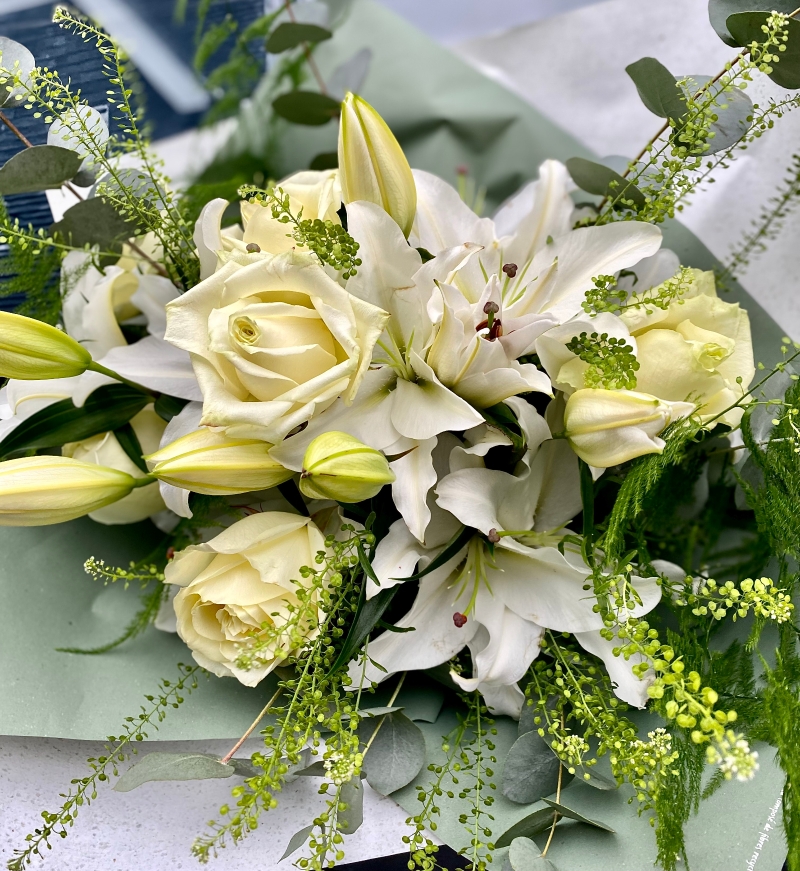 Rose and Lily bouquet Grand Flowers in Eastbourne