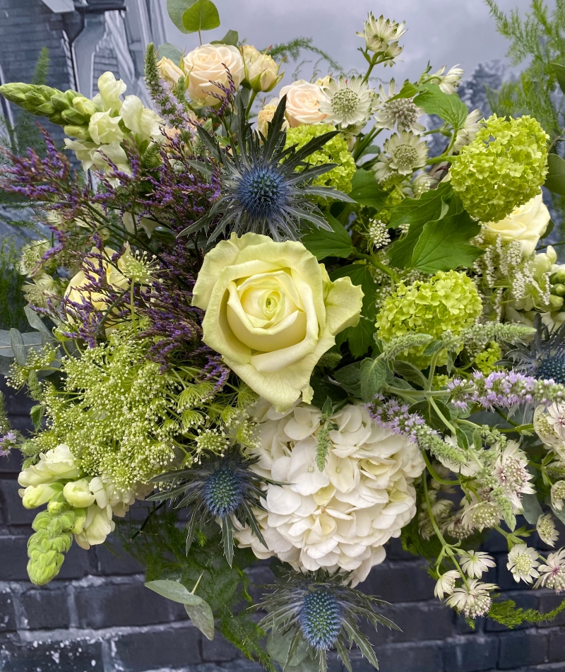 Wild funeral arrangement delivered in Eastbourne 