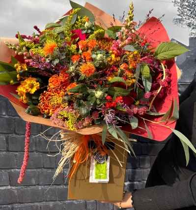 Natural autumnal bouquet