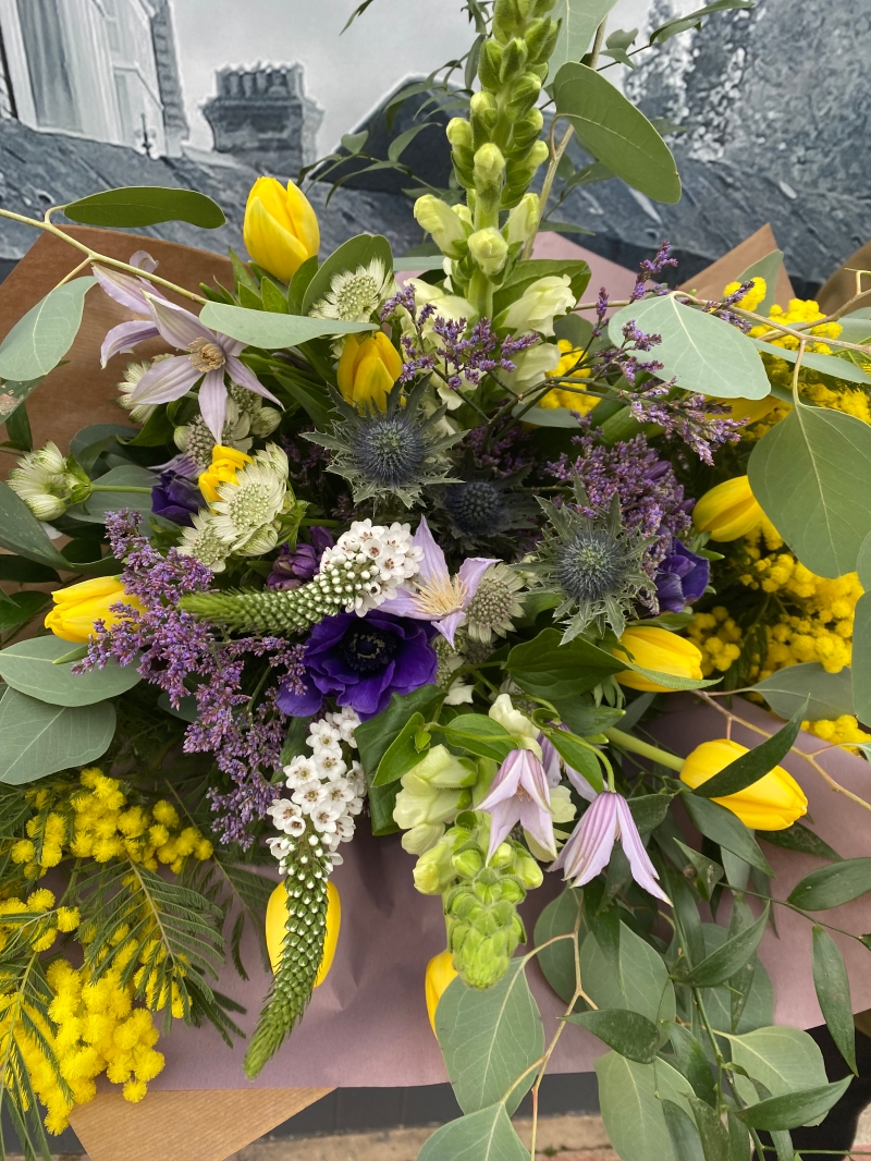 Wild Spring flowers delivered in Eastbourne and Seaford