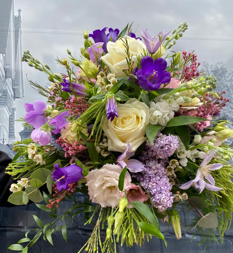 Pretty Pink and Purple Posy