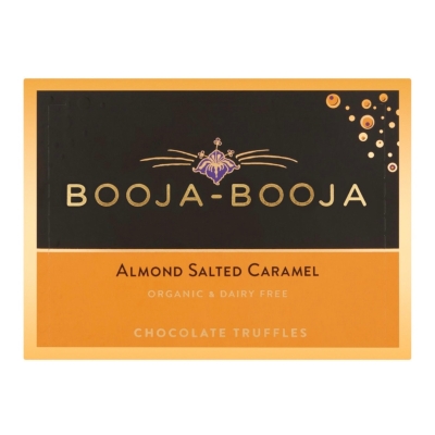 Booja Booja Almond salted caramel truffles from Grand Flowers Eastbourne