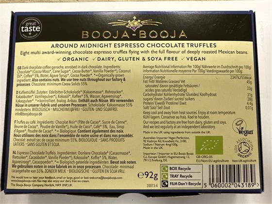 Booja Booja Midnight Espresso Truffles