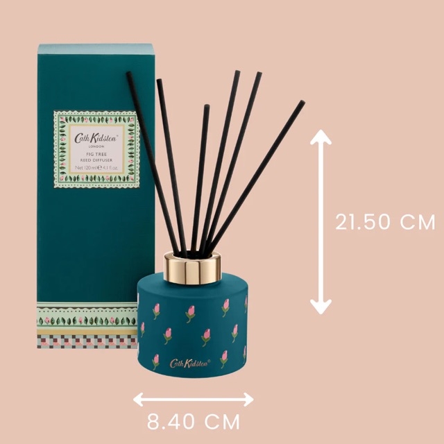 Cath Kidston Home Fragrance Dark Green Fig Tree Diffuser, 120ml