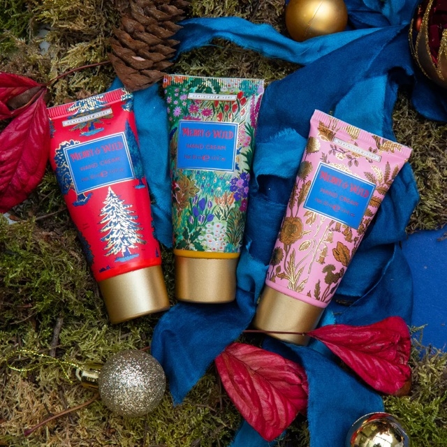 Merry and Wild hand cream Trio set