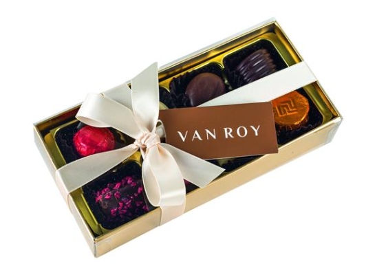 Van Roy Belgian chocolates Assorted box of 8