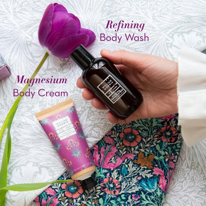 William Morris Magnesium Body wash & body cream