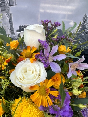 Posy Yellows, Whites & Purples