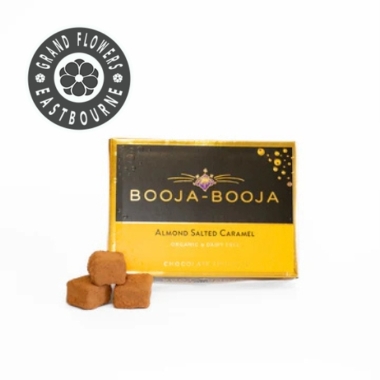 Booja Booja Almond salted caramel truffles from Grand Flowers Eastbourne