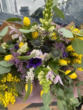 Wild Spring flowers delivered in Eastbourne and Seaford