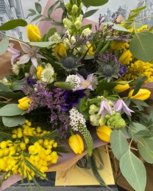 Wild Spring flowers delivered in Eastbourne and Seaford