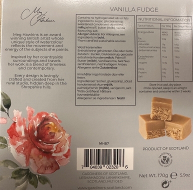 Meg Hawkins Roses Luxury Vanilla Fudge