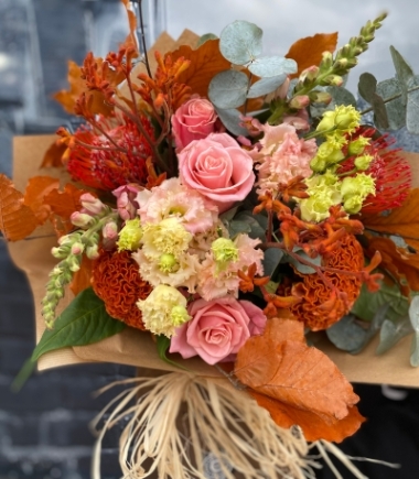 Pink Autumnal Bouquet