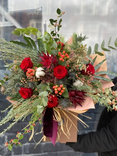 Luxury Red Rose Bouquet delivered in Eastbourne