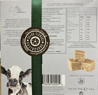 Luxury Clotted Cream Fudge