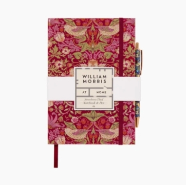 William Morris Notebook and Pen