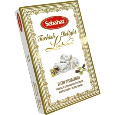 Turkish Delight with Pistachios