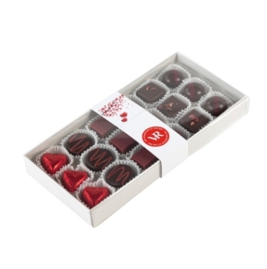 Valentine’s Day Assorted selection box of 18