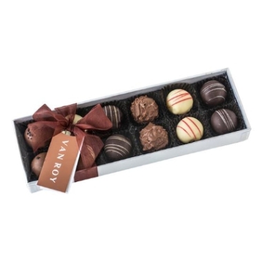 Van Roy Assorted Filled Truffles box of 12