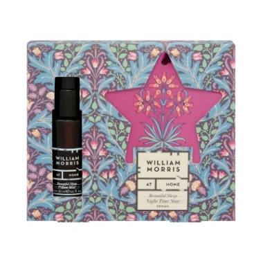 William Morris pillow mist and ceramic star