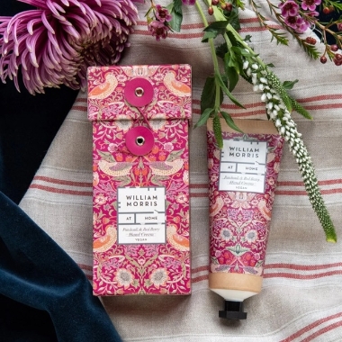 William Morris rich Patchouli and Red Berry hand cream