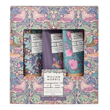 William Morris Trio hand cream gift set